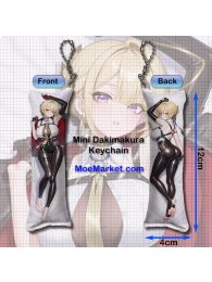 Zenless Zone Zero Evelyn Chevalier Mini Dakimakura Keychain Phone Strap Zenless Zone Zero Evelyn Chevalier Mini Dakimakura Keychain Phone Strap