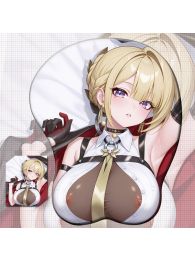 Zenless Zone Zero Evelyn Chevalier 3D Wrist Rest Oppai Mouse Pad Zenless Zone Zero Evelyn Chevalier 3D Wrist Rest Oppai Mouse Pad