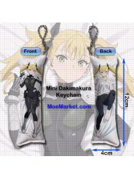 Kaiju No. 8 Kikoru Shinomiya Mini Dakimakura Keychain Phone Strap Kaiju No. 8 Kikoru Shinomiya Mini Dakimakura Keychain Phone Strap