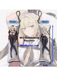 Zenless Zone Zero Evelyn Chevalier Mini Dakimakura Keychain Phone Strap Zenless Zone Zero Evelyn Chevalier Mini Dakimakura Keychain Phone Strap