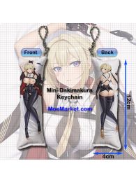 Zenless Zone Zero Evelyn Chevalier Mini Dakimakura Keychain Phone Strap Zenless Zone Zero Evelyn Chevalier Mini Dakimakura Keychain Phone Strap