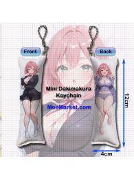 100Kanojo Hakari Hanazono Mini Dakimakura Keychain Phone Strap 100Kanojo Hakari Hanazono Mini Dakimakura Keychain Phone Strap