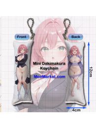 100Kanojo Hakari Hanazono Mini Dakimakura Keychain Phone Strap 100Kanojo Hakari Hanazono Mini Dakimakura Keychain Phone Strap