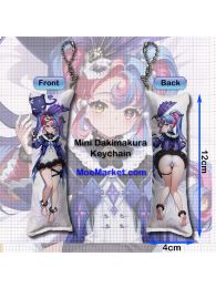 Wuthering Waves Roccia Mini Dakimakura Keychain Phone Strap Wuthering Waves Roccia Mini Dakimakura Keychain Phone Strap