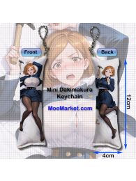 Jujutsu Kaisen Nobara Kugisaki Mini Dakimakura Keychain Phone Strap Jujutsu Kaisen Nobara Kugisaki Mini Dakimakura Keychain Phone Strap