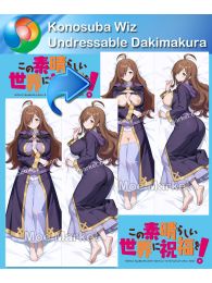 KonoSuba Wiz Undressable Dakimakura Hugging Body Pillow Cover KonoSuba Wiz Undressable Dakimakura Hugging Body Pillow Cover