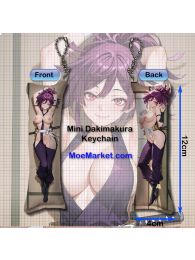 Hell's Paradise Yuzuriha Mini Dakimakura Keychain Phone Strap Hell's Paradise Yuzuriha Mini Dakimakura Keychain Phone Strap