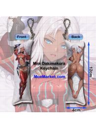 Xenoblade Chronicles X Elma Mini Dakimakura Keychain Phone Strap Xenoblade Chronicles X Elma Mini Dakimakura Keychain Phone Strap
