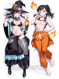 Fire Force Maki Oze Dakimakura Hugging Body Pillow Cover Fire Force Maki Oze Dakimakura Hugging Body Pillow Cover