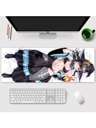 Fire Force Maki Oze Gaming Mouse Pad Desk Pad Playmat Fire Force Maki Oze Gaming Mouse Pad Desk Pad Playmat