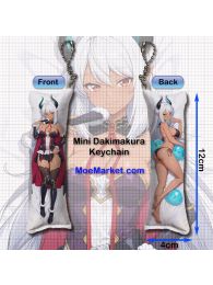 Slime Taoshite 300 Nen Beelzebub Mini Dakimakura Keychain Phone Strap Slime Taoshite 300 Nen Beelzebub Mini Dakimakura Keychain Phone Strap