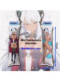 Slime Taoshite 300 Nen Beelzebub Mini Dakimakura Keychain Phone Strap Slime Taoshite 300 Nen Beelzebub Mini Dakimakura Keychain Phone Strap