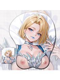 Marvel Rivals Emma Frost 3D Wrist Rest Oppai Mouse Pad Marvel Rivals Emma Frost 3D Wrist Rest Oppai Mouse Pad