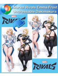Marvel Rivals Emma Frost Undressable Dakimakura Hugging Body Pillow Cover Marvel Rivals Emma Frost Undressable Dakimakura Hugging Body Pillow Cover