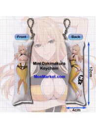 Go! Go! Loser Ranger! Yumeko Suzukiri Mini Dakimakura Keychain Phone Strap Go! Go! Loser Ranger! Yumeko Suzukiri Mini Dakimakura Keychain Phone Strap