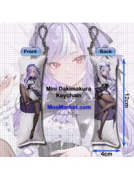 Zenless Zone Zero Vivian Mini Dakimakura Keychain Phone Strap Zenless Zone Zero Vivian Mini Dakimakura Keychain Phone Strap