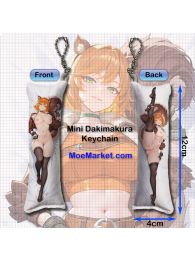 Marvel Rivals Squirrel Girl Mini Dakimakura Keychain Phone Strap Marvel Rivals Squirrel Girl Mini Dakimakura Keychain Phone Strap
