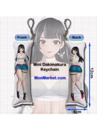 FreeStyle 2 Violet Mini Dakimakura Keychain Phone Strap FreeStyle 2 Violet Mini Dakimakura Keychain Phone Strap