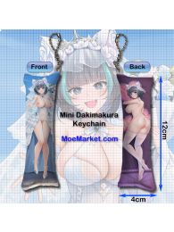 Azur Lane Cheshire Oath Skin Mini Dakimakura Keychain Phone Strap Azur Lane Cheshire Oath Skin Mini Dakimakura Keychain Phone Strap