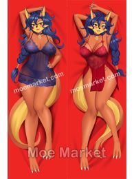 Sly Cooper Carmelita Dakimakura Hugging Body Pillow Cover Sly Cooper Carmelita Dakimakura Hugging Body Pillow Cover