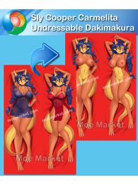 Sly Cooper Carmelita Undressable Dakimakura Hugging Body Pillow Cover Sly Cooper Carmelita Undressable Dakimakura Hugging Body Pillow Cover