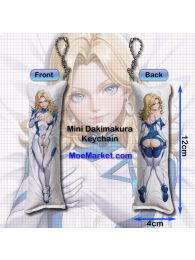 Marvel Rivals Invisible Woman Sue Storm Mini Dakimakura Keychain Phone Strap Marvel Rivals Invisible Woman Sue Storm Mini Dakimakura Keychain Phone Strap