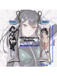 Kaiju No. 8 Mina Ashiro Mini Dakimakura Keychain Phone Strap Kaiju No. 8 Mina Ashiro Mini Dakimakura Keychain Phone Strap