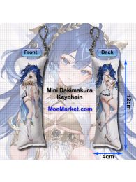 Wuthering Waves Iuno Mini Dakimakura Keychain Phone Strap Wuthering Waves Iuno Mini Dakimakura Keychain Phone Strap