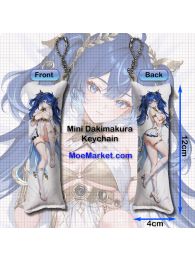 Wuthering Waves Iuno Mini Dakimakura Keychain Phone Strap Wuthering Waves Iuno Mini Dakimakura Keychain Phone Strap