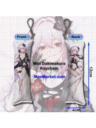 Honkai: Star Rail Evernight Mini Dakimakura Keychain Phone Strap Honkai: Star Rail Evernight Mini Dakimakura Keychain Phone Strap