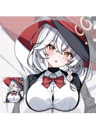 Blue Archive Shirao Eri 3D Wrist Rest Oppai Mouse Pad Blue Archive Shirao Eri 3D Wrist Rest Oppai Mouse Pad