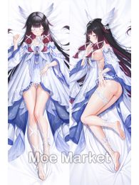 Genshin Impact Columbina Dakimakura Hugging Body Pillow Cover Genshin Impact Columbina Dakimakura Hugging Body Pillow Cover