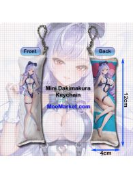 Zenless Zone Zero Vivian Mini Dakimakura Keychain Phone Strap Zenless Zone Zero Vivian Mini Dakimakura Keychain Phone Strap