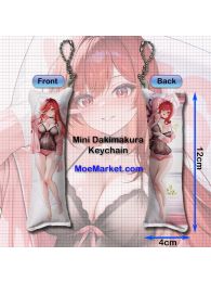 Goddess of Victory: Nikke Rapi Mini Dakimakura Keychain Phone Strap Goddess of Victory: Nikke Rapi Mini Dakimakura Keychain Phone Strap