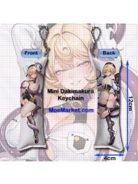 Zenless Zone Zero Yidhari Murphy Mini Dakimakura Keychain Phone Strap Zenless Zone Zero Yidhari Murphy Mini Dakimakura Keychain Phone Strap