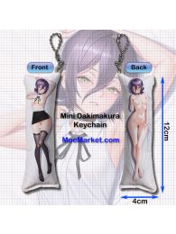 Chainsaw Man Reze Mini Dakimakura Keychain Phone Strap Chainsaw Man Reze Mini Dakimakura Keychain Phone Strap