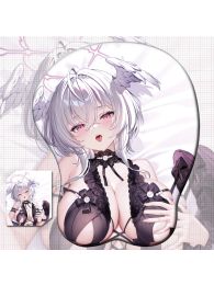 Azur Lane Pearl 3D Wrist Rest Oppai Mouse Pad Azur Lane Pearl 3D Wrist Rest Oppai Mouse Pad