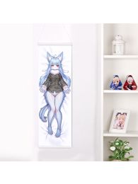 Mascot Omaneko Life-Size Fabric Wall Scroll Mascot Omaneko Life-Size Fabric Wall Scroll