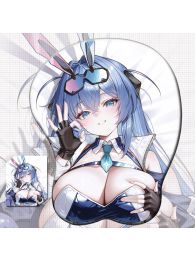 Azur Lane New Jersey 3D Wrist Rest Oppai Mouse Pad Azur Lane New Jersey 3D Wrist Rest Oppai Mouse Pad