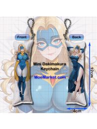 Dispatch Blonde Blazer Mini Dakimakura Keychain Phone Strap Dispatch Blonde Blazer Mini Dakimakura Keychain Phone Strap