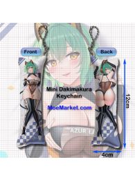 Azur Lane Admiral Nakhimov Mini Dakimakura Keychain Phone Strap Azur Lane Admiral Nakhimov Mini Dakimakura Keychain Phone Strap