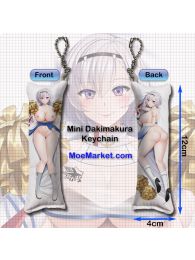 Azur Lane Reno Mini Dakimakura Keychain Phone Strap Azur Lane Reno Mini Dakimakura Keychain Phone Strap
