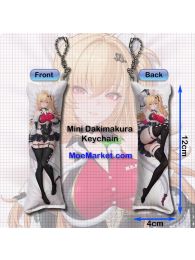 Zenless Zone Zero Cissia Mini Dakimakura Keychain Phone Strap Zenless Zone Zero Cissia Mini Dakimakura Keychain Phone Strap