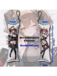 Arknights Endfield Gilberta Mini Dakimakura Keychain Phone Strap Arknights Endfield Gilberta Mini Dakimakura Keychain Phone Strap