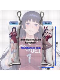 Do You Like Big Girls? Ayano Hasegawa Mini Dakimakura Keychain Phone Strap Do You Like Big Girls? Ayano Hasegawa Mini Dakimakura Keychain Phone Strap
