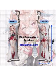 Genshin Impact Linnea Mini Dakimakura Keychain Phone Strap Genshin Impact Linnea Mini Dakimakura Keychain Phone Strap