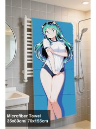 Urusei Yatsura Lum Microfiber Hand and Bath Towel Urusei Yatsura Lum Microfiber Hand and Bath Towel