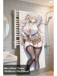 Azur Lane Gorizia Microfiber Hand and Bath Towel Azur Lane Gorizia Microfiber Hand and Bath Towel