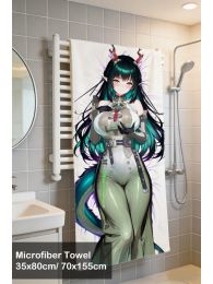Arknights Endfield Zhuang Fangyi Microfiber Hand and Bath Towel Arknights Endfield Zhuang Fangyi Microfiber Hand and Bath Towel