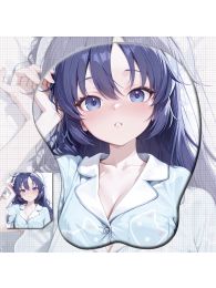 Blue Archive Hayase Yuuka 3D Wrist Rest Oppai Mouse Pad Blue Archive Hayase Yuuka 3D Wrist Rest Oppai Mouse Pad